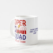 Staar Texas Testtag Lehrer Motivierend Kaffeetasse (Vorderseite Links)