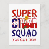 Staar Texas Testtag Lehrer Motivierend Postkarte (Vorderseite)