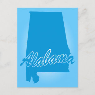 Staat Alabama Postcard Postkarte