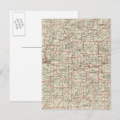 Staat Alabama Postkarte (Vorne/Hinten)