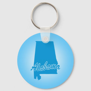 Staat Alabama Schlüsselanhänger