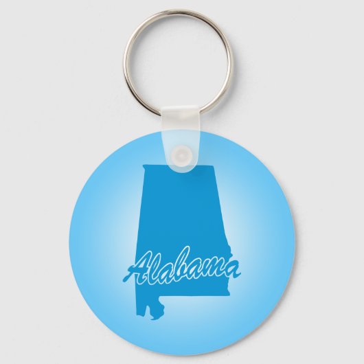 Staat Alabama Schlüsselanhänger (Vorderseite)
