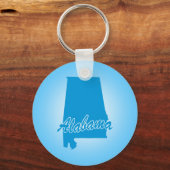 Staat Alabama Schlüsselanhänger (Vorderseite)