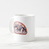 Staat Alaska Kaffeetasse (Vorderseite Links)
