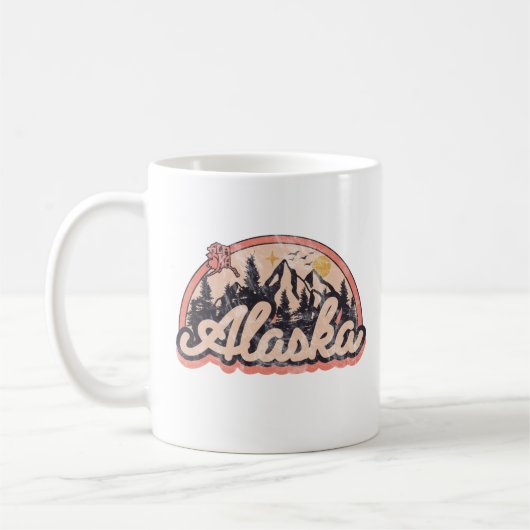 Staat Alaska Kaffeetasse (Links)