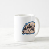 Staat Alaska Kaffeetasse (VorderseiteRechts)