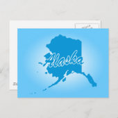 Staat Alaska Postcard Postkarte (Vorne/Hinten)