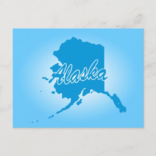Staat Alaska Postcard Postkarte (Vorderseite)