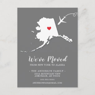 Staat ALASKA Postkarte verschieben