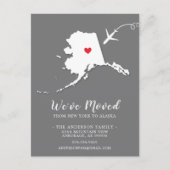 Staat ALASKA Postkarte verschieben (Vorderseite)