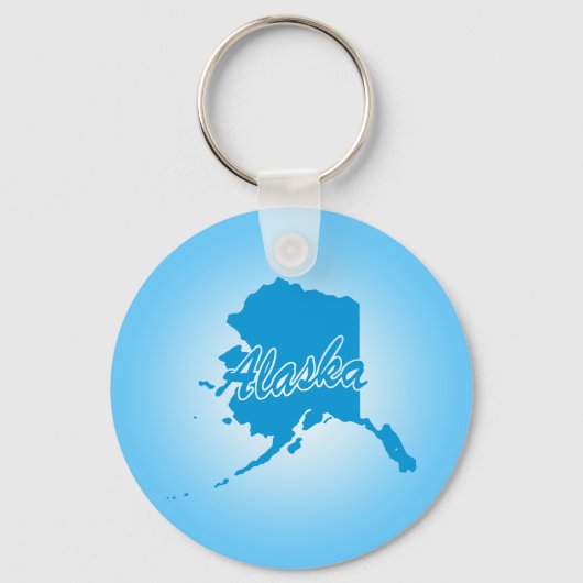 Staat Alaska Schlüsselanhänger (Vorderseite)