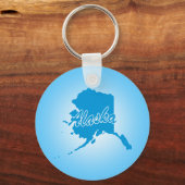 Staat Alaska Schlüsselanhänger (Vorderseite)