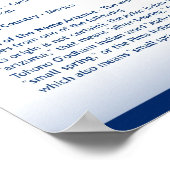 Staat Arizona, AZ Poster (Ecke)