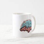 Staat Arizona Kaffeetasse (VorderseiteRechts)