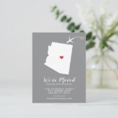 Staat Arizona Postkarte (Stehend Vorderseite)