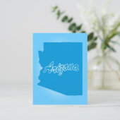 Staat Arizona Postkarte (Stehend Vorderseite)