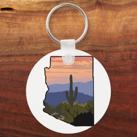 Staat Arizona Schlüsselanhänger (Vorderseite)