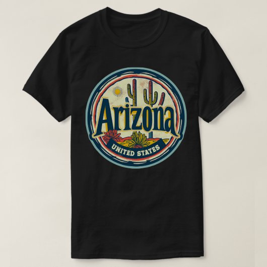 Staat Arizona T-Shirt (Design vorne)
