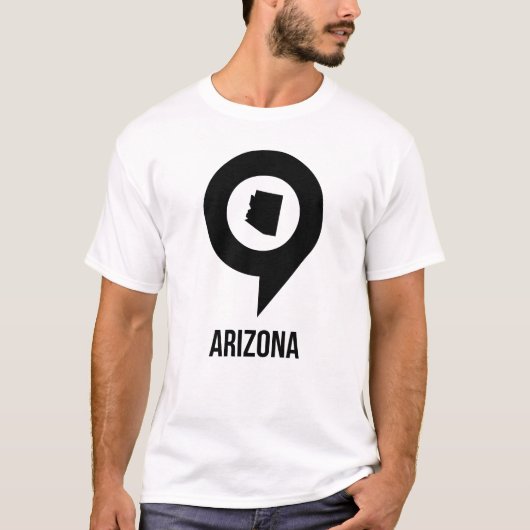 Staat Arizona T-Shirt (Vorderseite)