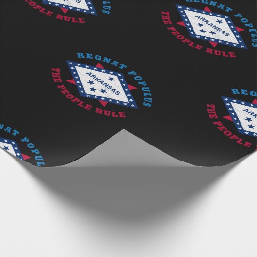 STAAT ARKANSAS GESCHENKPAPIER (Ecke)