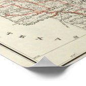 Staat Arkansas Poster (Ecke)