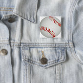 Staat-Baseball mit dem großen roten Nähen Button (Beispiel)
