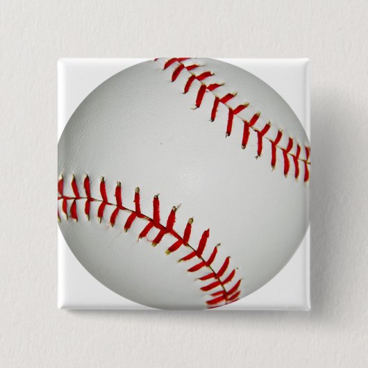 Staat-Baseball mit dem großen roten Nähen Button (Vorderseite)