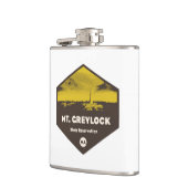 Staat Berg Greylock Massachusetts Flachmann (Links)