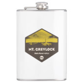 Staat Berg Greylock Massachusetts Flachmann (Vorderseite)