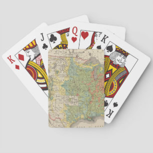 Staat-Bevölkerungs-Dichte, 1890 Spielkarten