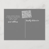 Staat-Bewegungstaktkarte Ankündigungspostkarte (Rückseite)