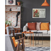 Staat Bird Collection, Kardinal, anpassbar Poster