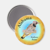 Staat Bird of Alabama Magnet (Vorderseite/Rückseite)