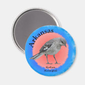 Staat Bird of Arkansas Magnet (Vorderseite/Rückseite)