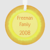 Staat Bird of Connecticut Ornament (Rückseite)