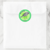 Staat Bird of Florida Runder Aufkleber (Tasche)