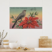 Staat Bird of FloridaMocking BirdFlorida Poster (Küche)