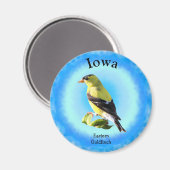 Staat Bird of Iowa Magnet (Vorderseite/Rückseite)