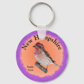 Staat Bird of New Hampshire Schlüsselanhänger (Vorderseite)