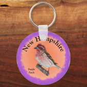 Staat Bird of New Hampshire Schlüsselanhänger (Vorderseite)