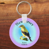 Staat Bird of New Jersey Schlüsselanhänger (Vorderseite)