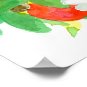 Staat Bird von Georgia Brown Thrasher Poster (Ecke)