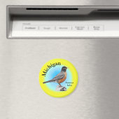 Staat Bird von Michigan Magnet (In Situ (Geschirrspüler))