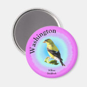 Staat Bird von Washington Magnet (Vorderseite/Rückseite)