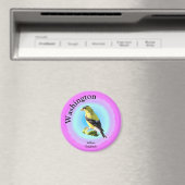 Staat Bird von Washington Magnet (In Situ (Geschirrspüler))