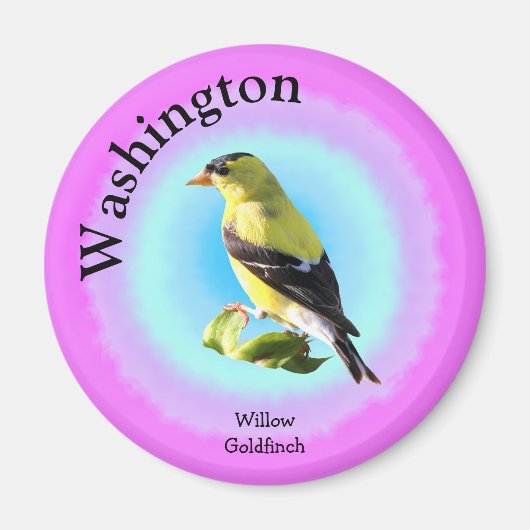 Staat Bird von Washington Magnet (Vorne)
