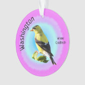 Staat Bird von Washington Ornament (Vorderseite)