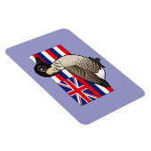 Staat Birdorable aus Hawaii: Nene Magnet (Rechte Seite)