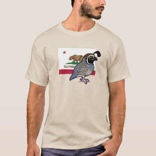 Staat Birdorable: Kalifornische Wachteln T-Shirt