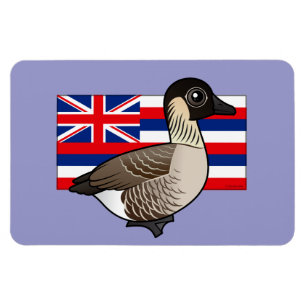 Staat Birdorable von Hawaii: Nene Magnet
